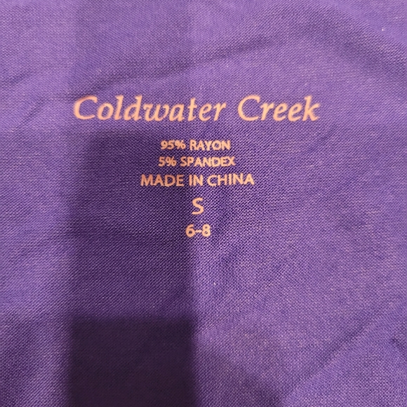 Coldwater Creek top S - Picture 4 of 4